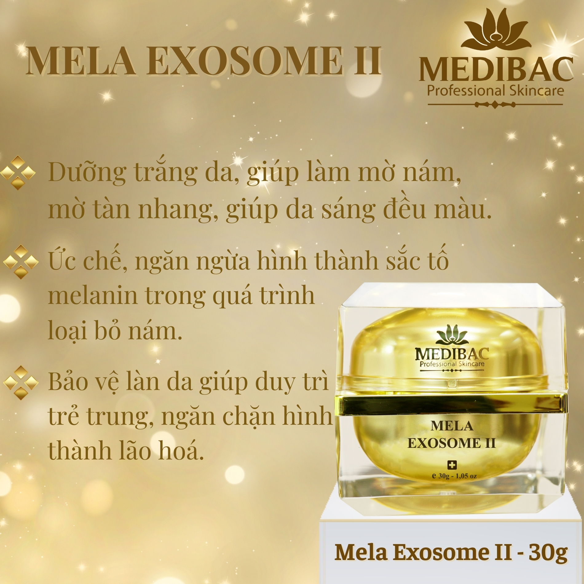 Kem trị nám tàn nhang Medibac Kem trị nám tàn nhang Medibac