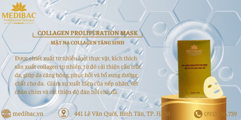 Mặt Nạ Collagen Tăng Sinh Mặt Nạ Collagen Tăng Sinh