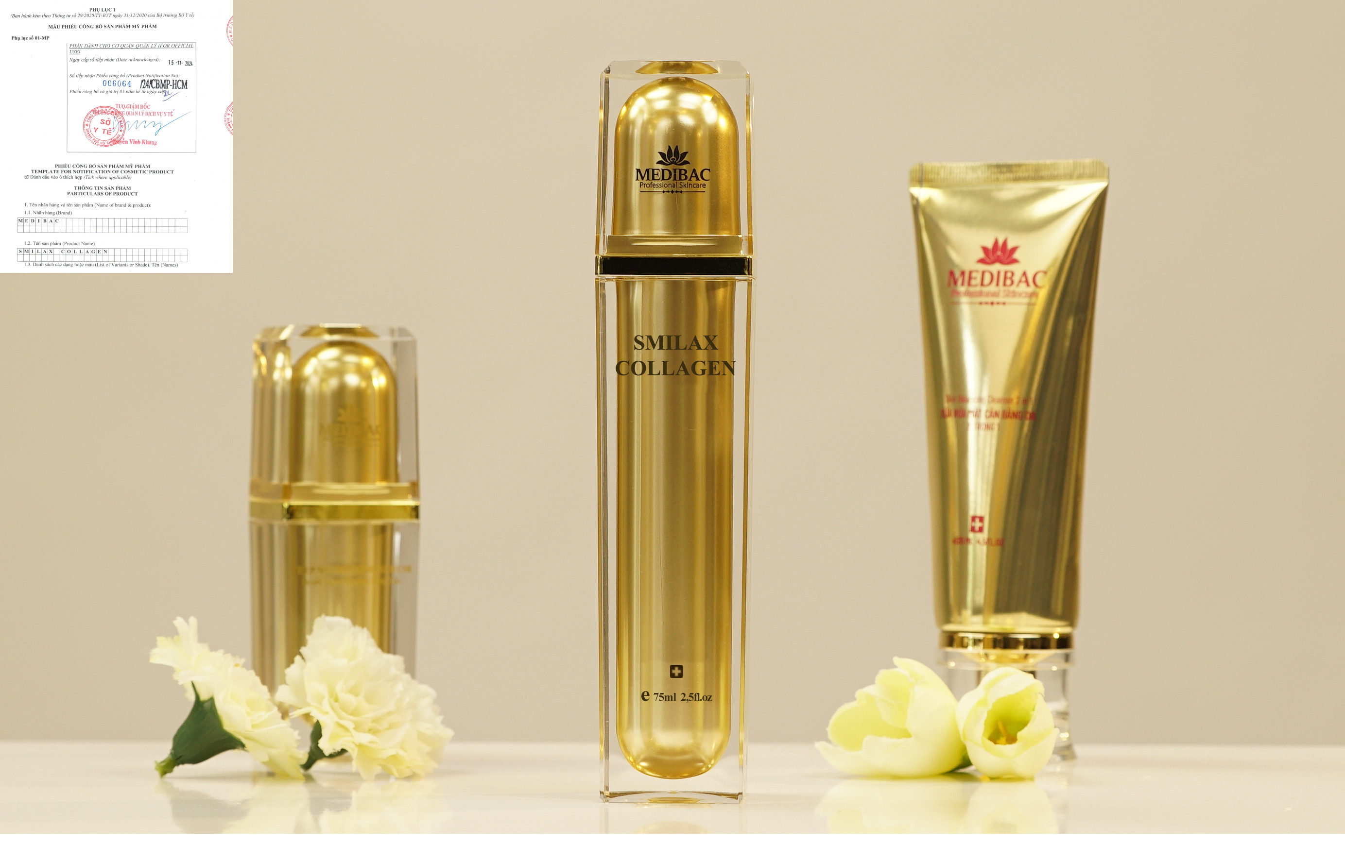 Smilax Collagen - Tinh Chất Dưỡng Phục Hồi Smilax Collagen - Tinh Chất Dưỡng Phục Hồi