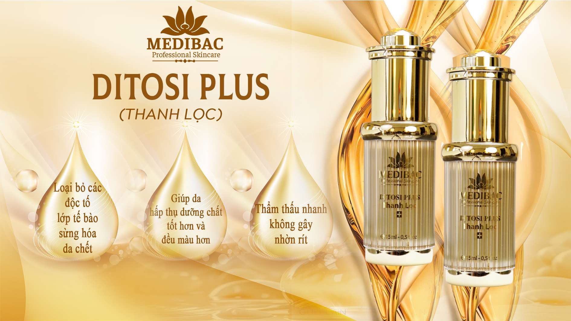 MediBac I DITOSI PLUS - Thanh Lọc - Thay Da Sinh Học MediBac I DITOSI PLUS - Thanh Lọc - Thay Da Sinh Học