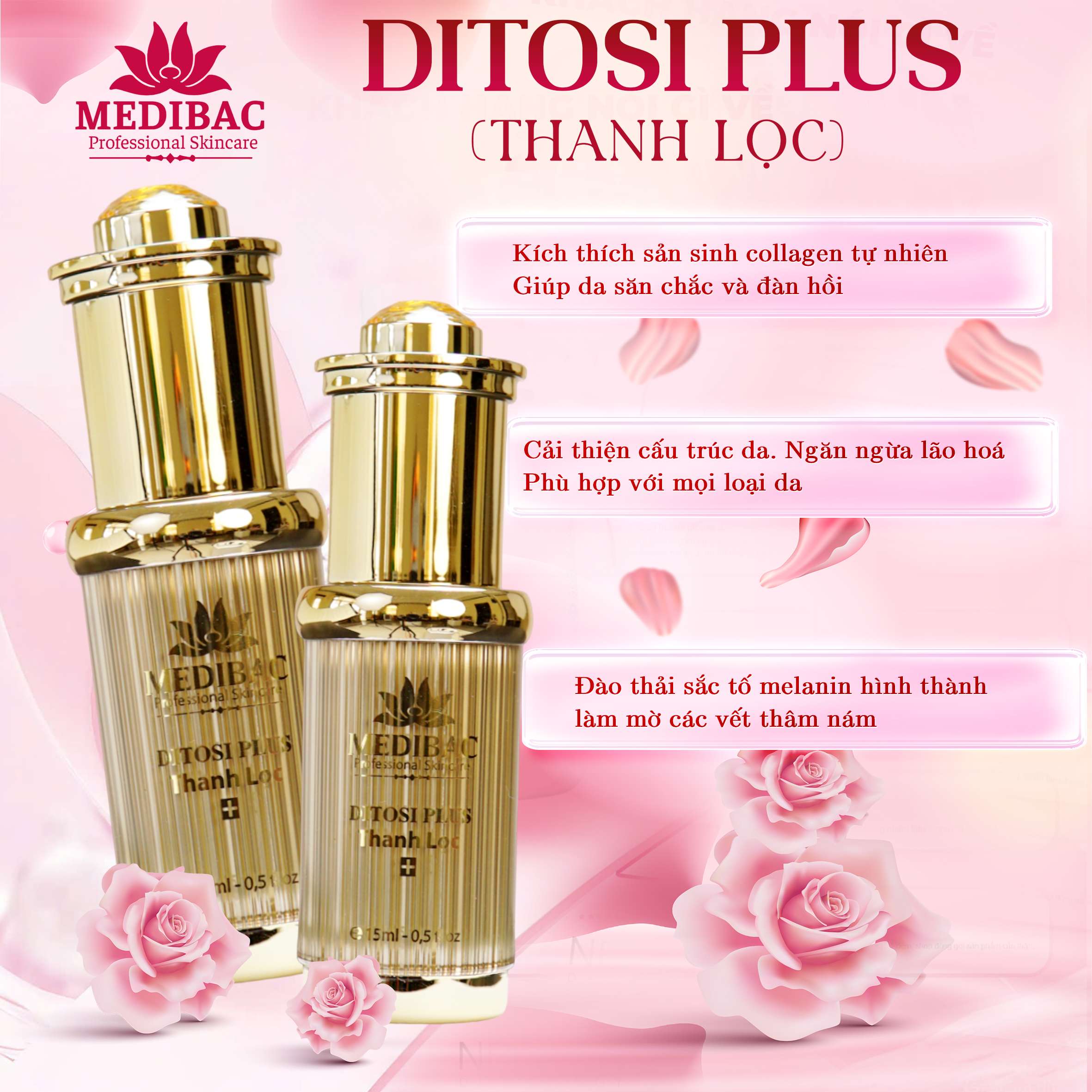 MediBac I DITOSI PLUS - Thanh Lọc - Thay Da Sinh Học MediBac I DITOSI PLUS - Thanh Lọc - Thay Da Sinh Học