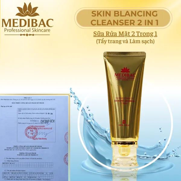 Sữa Rửa Mặt 2 Trong 1