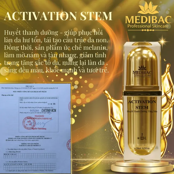 Activation Stem - Huyết Thanh Dưỡng Tầng Sâu