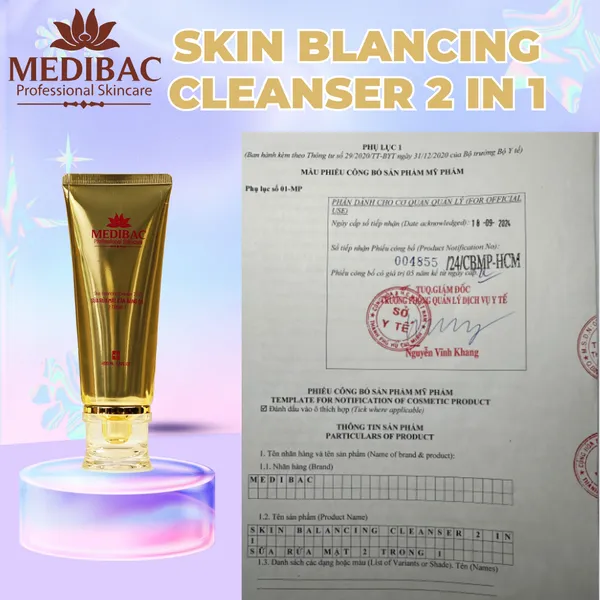 Sữa Rửa Mặt 2 Trong 1