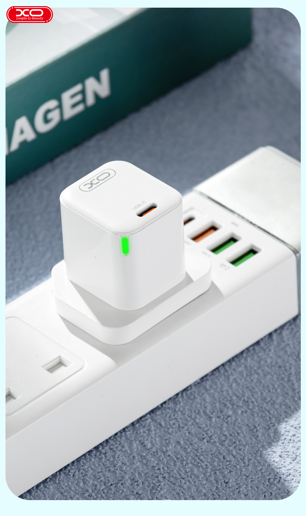 Đầu sạc điện thoại XO CE06 Đầu sạc điện thoại XO CE06