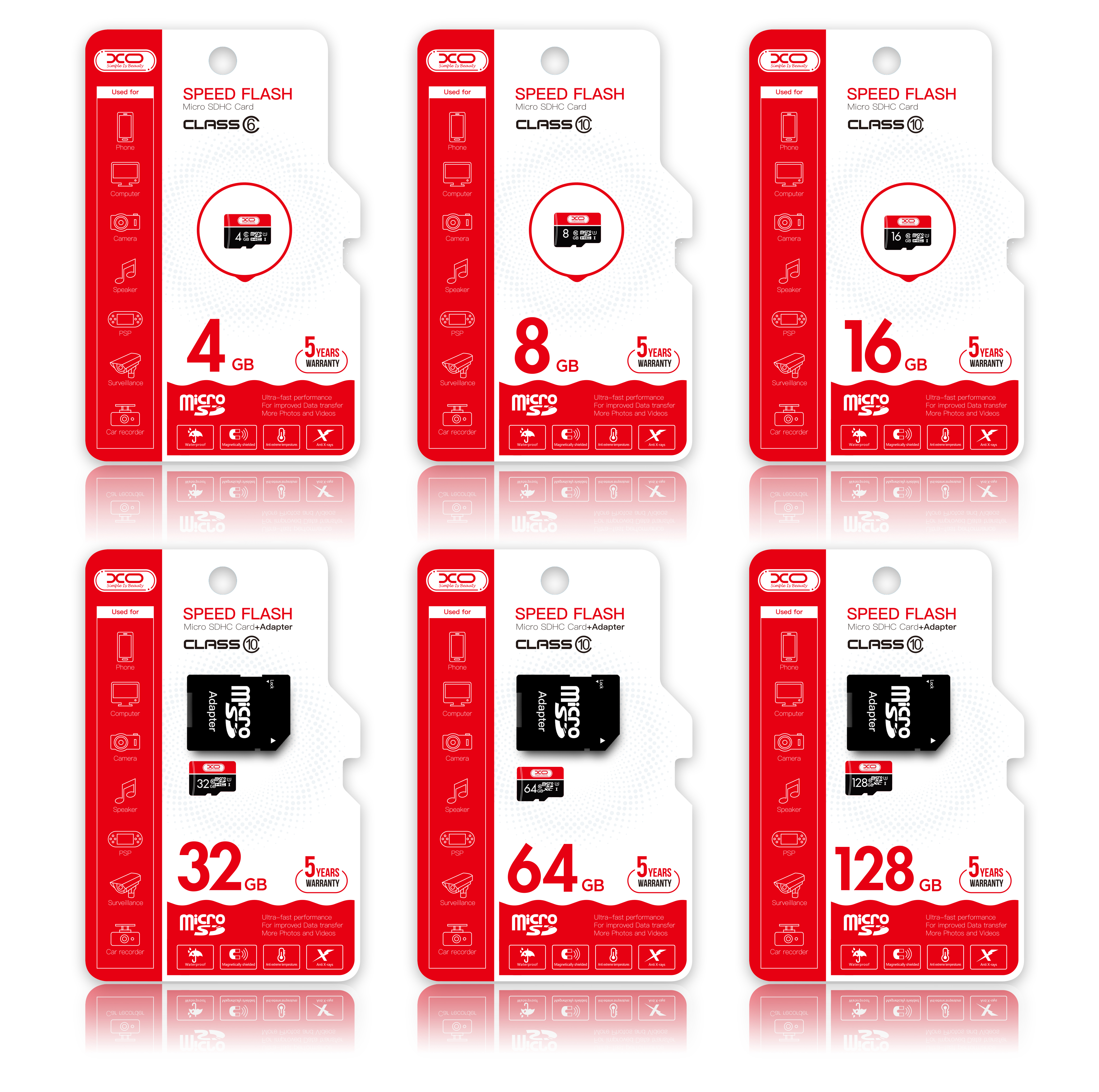 Thẻ Nhớ XO Dung Lượng 4GB, 8GB, 16GB, 32GB, 64GB Thẻ Nhớ XO Dung Lượng 4GB, 8GB, 16GB, 32GB, 64GB
