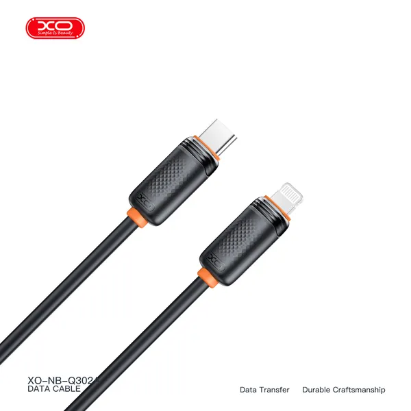 Cáp sạc nhanh XO NB Q302A Công suất 27W Chuẩn PD sạc siêu tốc cho iPhone