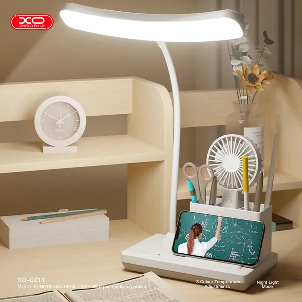 Đèn Bàn LED 3 Màu XO OZ11 - Ánh Sáng Hoàn Hảo Cho Mọi Khoảnh Khắc
