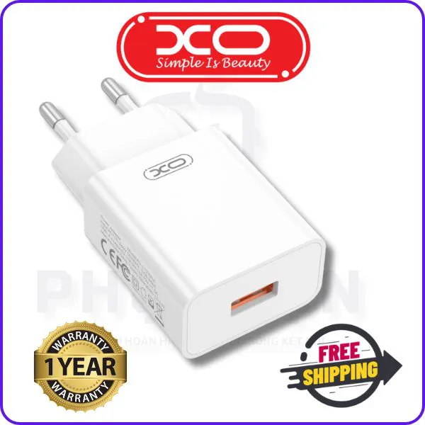 Đầu Sạc Chính Hãng XO L127, Sạc Siêu Tốc 18W, Nhỏ Mà Mạnh