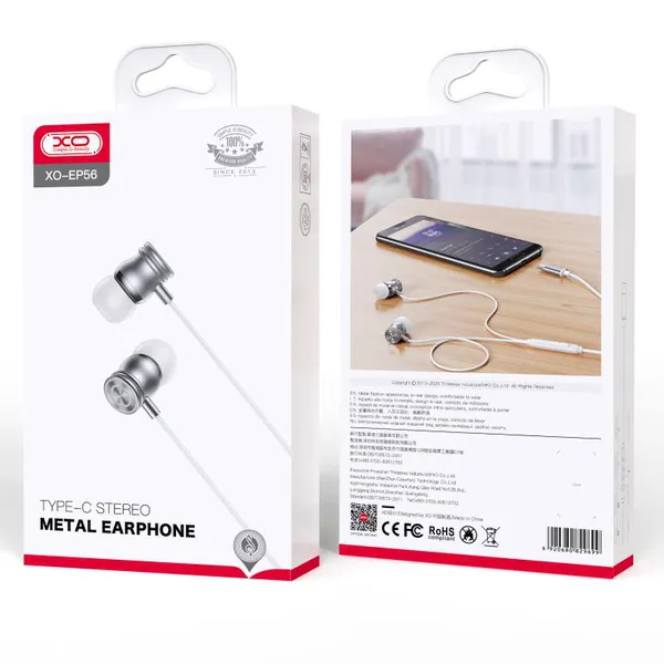 Tai Nghe Chân Type C XO EP56 (Hỗ trợ Samsung)