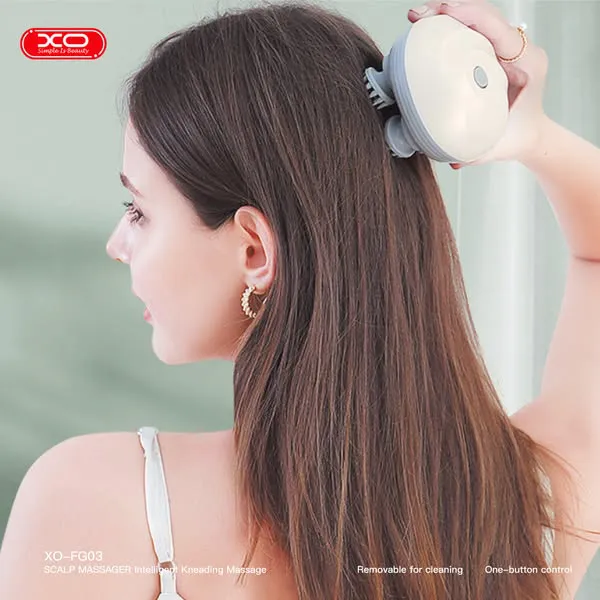 Máy Massage Đầu Thông Minh XO FG03 - Thư Giãn Sâu, Kích Thích Mọc Tóc.
