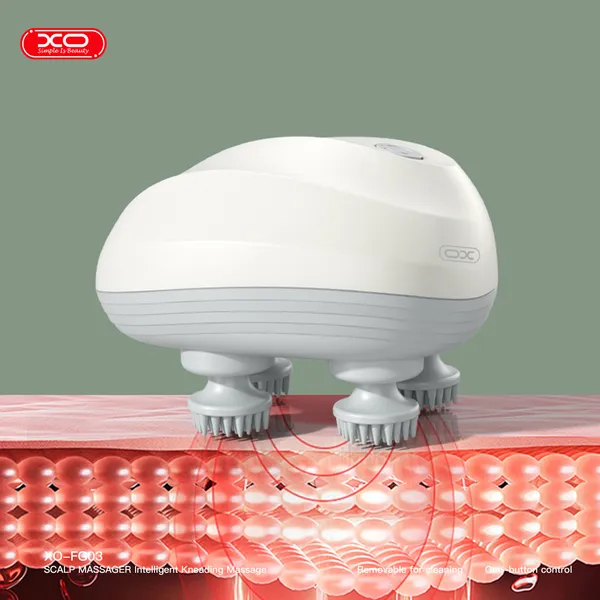Máy Massage Đầu Thông Minh XO FG03 - Thư Giãn Sâu, Kích Thích Mọc Tóc.