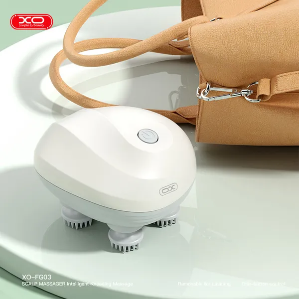 Máy Massage Đầu Thông Minh XO FG03 - Thư Giãn Sâu, Kích Thích Mọc Tóc.