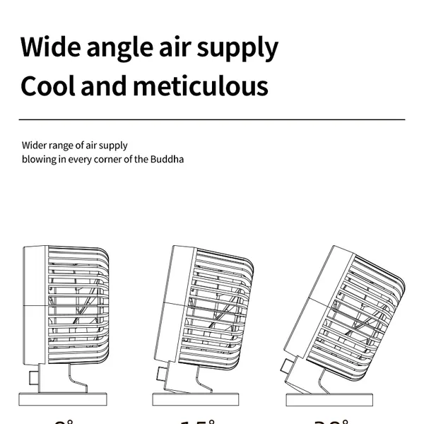 Quạt mini để bàn XO MF82 USB - Gọn nhẹ, tiện lợi, luồng gió mát tức thì