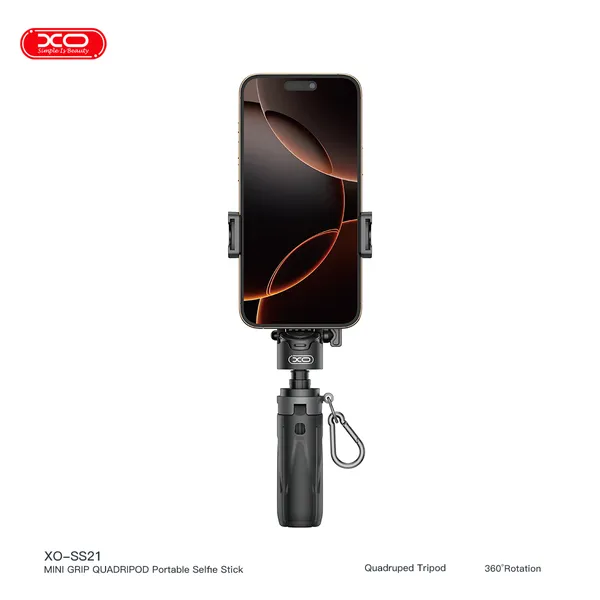 Gậy Chụp Ảnh XO SS21 3in1 Hỗ Trợ Máy Ảnh - Gọn Nhẹ, Bền Bỉ