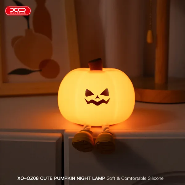 Đèn Ngủ XO OZ08 500mAh - Đèn Led Silicone Đa Năng, Điều Chỉnh 3 Mức Sáng