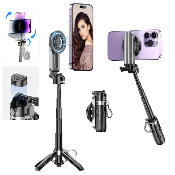 Gậy Selfie Bluetooth XO SS22 - Bí Quyết Chụp Ảnh, Quay Phim Đẹp Mọi Lúc.