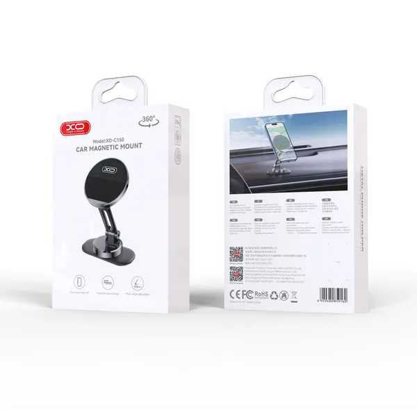 XO C150: Giá Đỡ Điện Thoại Nam Châm, Phụ Kiện Cao Cấp Cho Ô Tô.