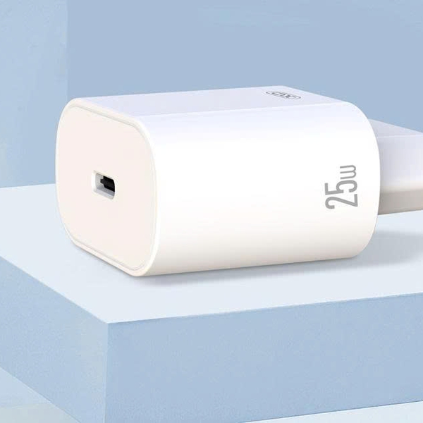 Củ sạc nhanh 25W XO L91 chuẩn PD và PPS sạc siêu tốc cho iPhone và Samsung