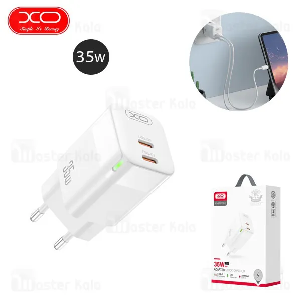 Bộ sạc nhanh XO CE07 PD35W - Củ sạc 2 cổng đa năng,siêu tốc