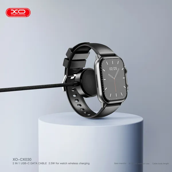 Dây sạc Apple XO CX030 - Giải pháp sạc không dây 2.5W cao cấp cho đồng hồ thông minh.