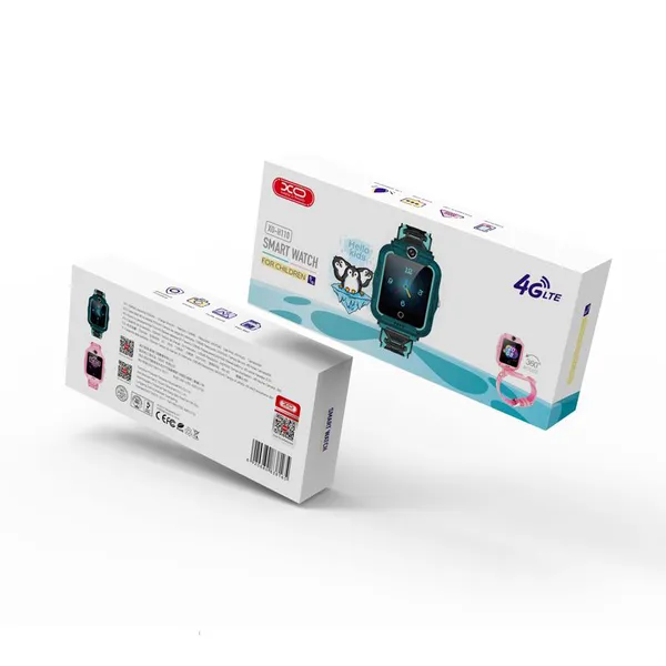 Đồng Hồ Trẻ Em Thông Minh XO H110 - Đồng Hồ Định Vị 4G An Toàn Cho Bé