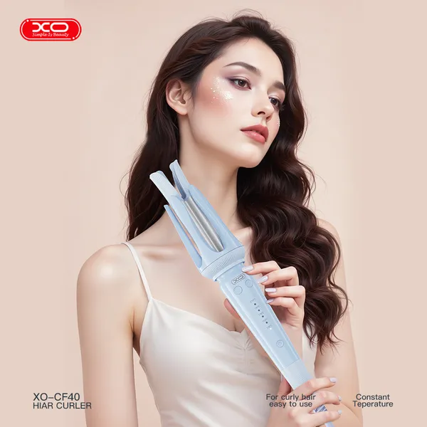 Máy làm xoăn tóc thông minh tự động XO CF40 - Nóng nhanh, bảo vệ tóc