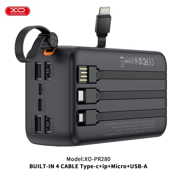 Sạc dự phòng XO PR280 dung lượng khủng 30000mAh giải pháp năng lượng hoàn hảo