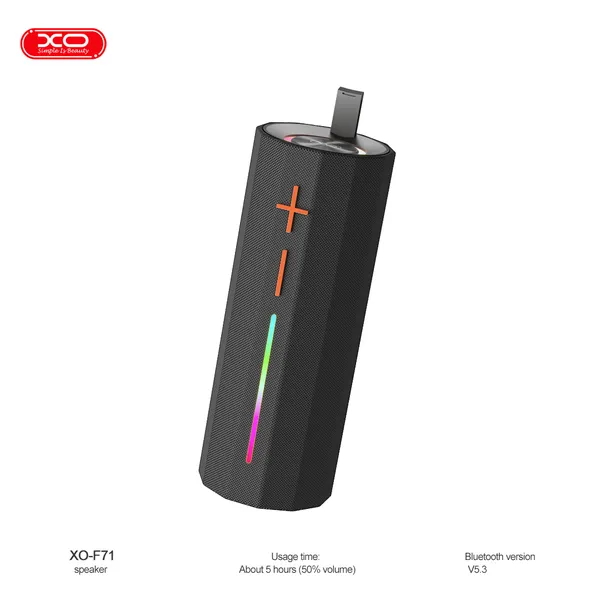 Loa Bluetooth Có Đèn Led XO F71 - Âm Thanh Sống Động, Ánh Sáng Rực Rỡ.