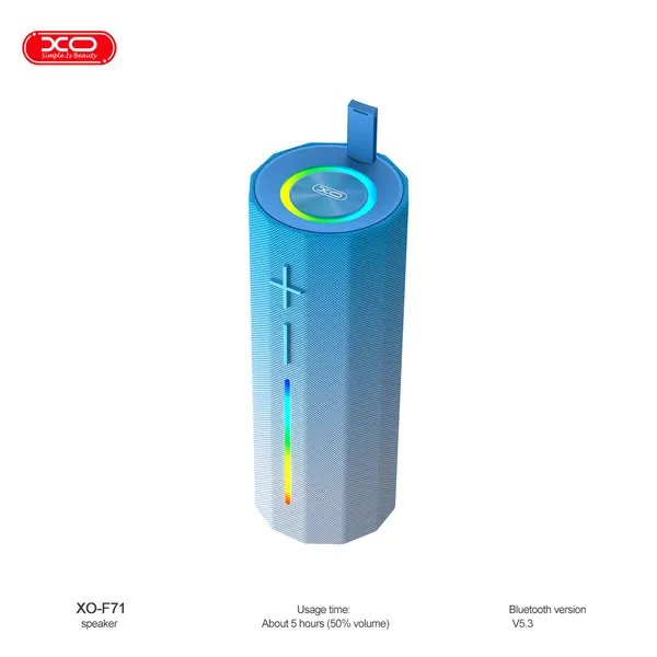 Loa Bluetooth Có Đèn Led XO F71 - Âm Thanh Sống Động, Ánh Sáng Rực Rỡ.