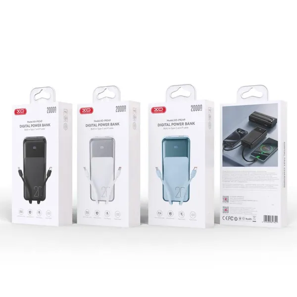 Sở hữu ngay sạc dự phòng chất lượng XO PR249 - Giải pháp sạc toàn diện, tiện lợi