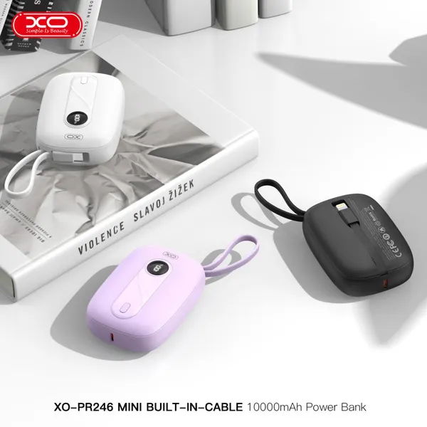 Pin Sạc Dự Phòng XO PR246 – Đột Phá Với Công Nghệ PD22.5W Và Màn Hình LED, Dung Lượng 10.000mAh