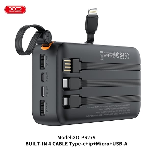 Đánh giá pin sạc dự phòng 20000mAh kèm sẵn cáp XO PR279 người bạn đồng hành không thể thiếu