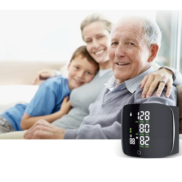 Thiết bị theo dõi sức khỏe tại nhà máy đo huyết áp cổ tay XO RS02 sạc pin tiện lợi