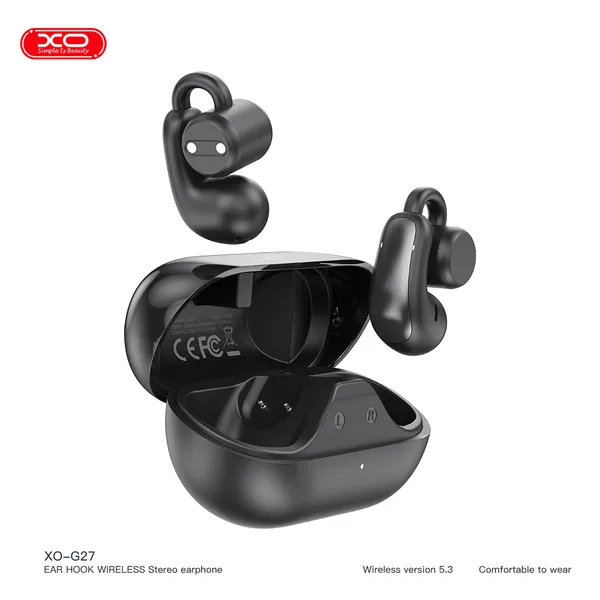 Tai Nghe Bluetooth XO G27 TWS Âm Thanh Vượt Trội, Kết Nối Liên Tục, Airpod Chống Ồn, Tai Nghe Nhét Tai Không Đau Tai