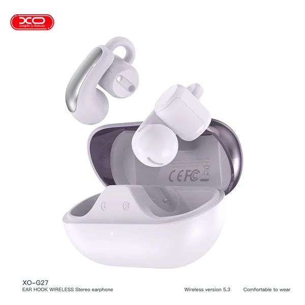 Tai Nghe Bluetooth XO G27 TWS Âm Thanh Vượt Trội, Kết Nối Liên Tục, Airpod Chống Ồn, Tai Nghe Nhét Tai Không Đau Tai