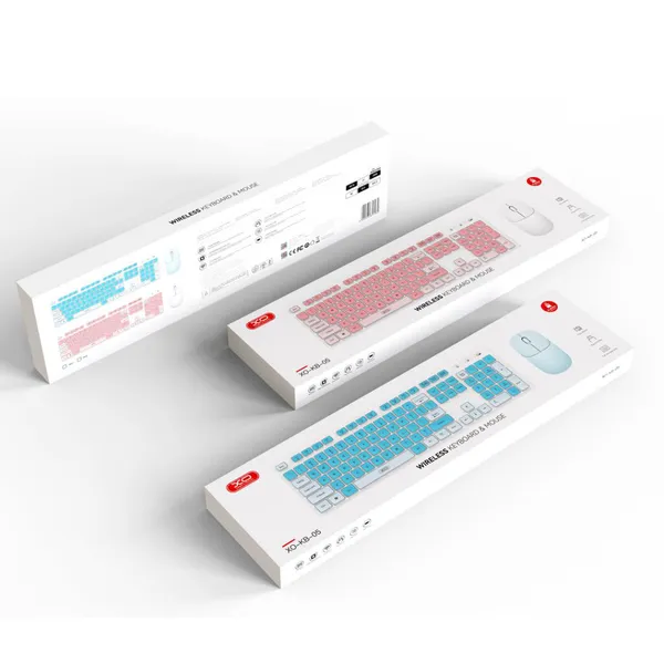Combo Bàn Phím Kèm Chuột Không Dây XO KB05 - Sự Kết Hợp Hoàn Hảo Cho Hiệu Suất Tối Ưu