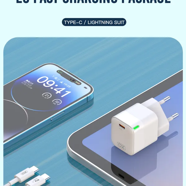 Bộ Sạc Điện Thoại XO CE06- Vua Sạc Nhanh, Chinh Phục Mọi Giới Hạn!