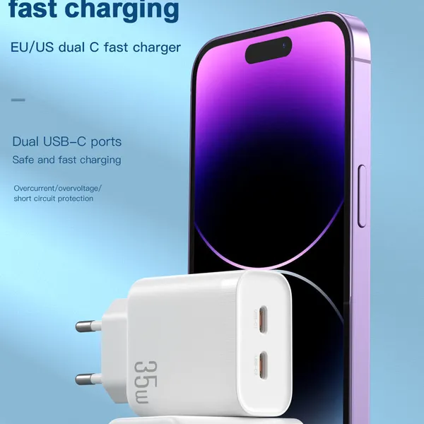 Bộ Sạc Chính Hãng XO L105 Công Suất 35W Sạc Siêu Nhanh  Đầy Pin Trong Tích Tắc