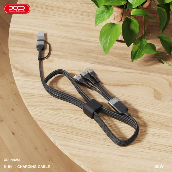 Dây Sạc Điện Thoại XO NB254, Công Suất 12W/60W, Là Giải Pháp Hoàn Hảo Cho Bạn