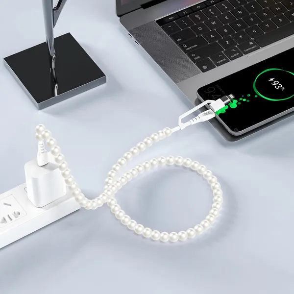 Cáp sạc XO NB Q310 60W 2in1 công nghệ sạc nhanh thông minh cho iPhone và Android