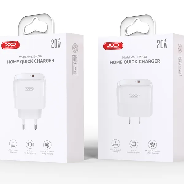 Đầu Sạc Điện Thoại XO L136 – Giải Pháp Sạc Nhanh Toàn Diện