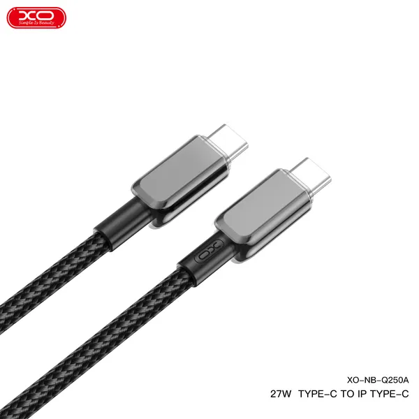 Dây Sạc Điện Thoại XO Q250 Công Suất Sạc Nhanh 27W-60W Chất Lượng Và Bền Bỉ