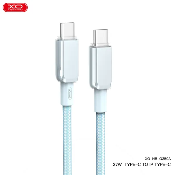 Dây Sạc Điện Thoại XO Q250 Công Suất Sạc Nhanh 27W-60W Chất Lượng Và Bền Bỉ