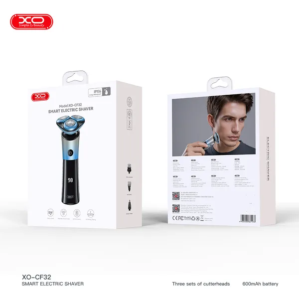 Bộ Dao Cạo Râu Đa Năng XO CF32 – Đỉnh Cao Công Nghệ Làm Đẹp Cho Phái Mạnh, Máy Cạo Râu Thông Minh 4in1
