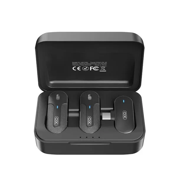 Combo 2 MIC Thu Âm Không Dây XO MKF09A – Giải Pháp Hoàn Hảo Cho Thu Âm Chuyên Nghiệp, Microphone Cài Áo