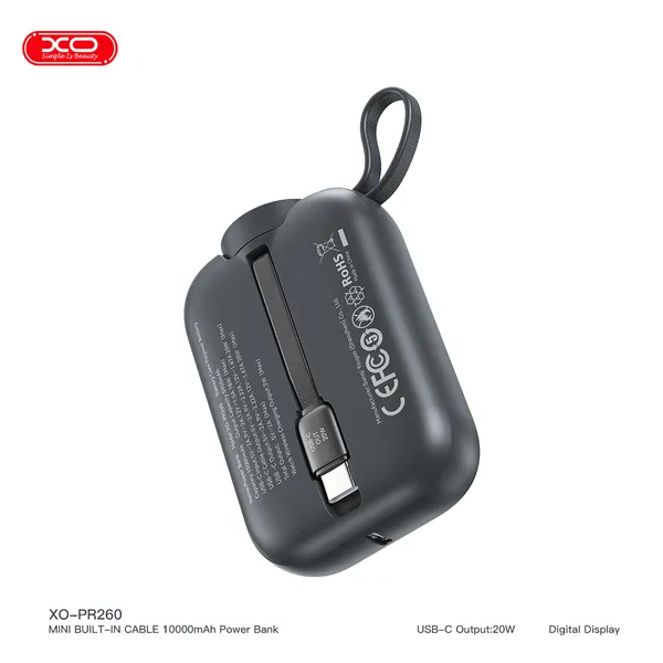 Pin Dự Phòng XO PR260 - Đỉnh Cao Công Nghệ Sạc Dự Phòng Không Dây, Công Suất Sạc PD20W