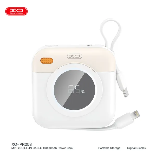 Pin Sạc Dự Phòng XO PR258 – Chìa Khóa Giải Quyết Mọi Nỗi Lo Hết Pin, Dung Lượng 10.000mAh, Công Suất 22.5W