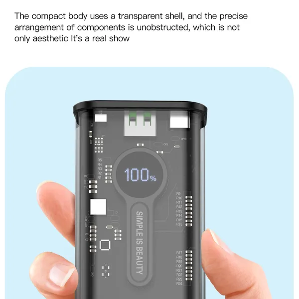 Sạc Dự Phòng XO PB306 Dung Lượng Cao PD20W, Dùng Cho Iphone, Samsung