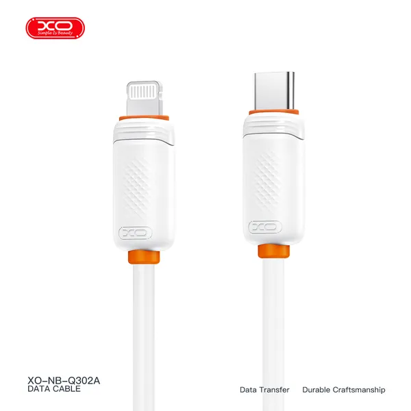 Cáp sạc nhanh XO NB Q302A Công suất 27W Chuẩn PD sạc siêu tốc cho iPhone